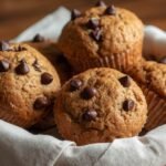 Nut-Free Sunflower Seed Flour Muffins with Chocolate Chips – Gluten-Free Baking Idea